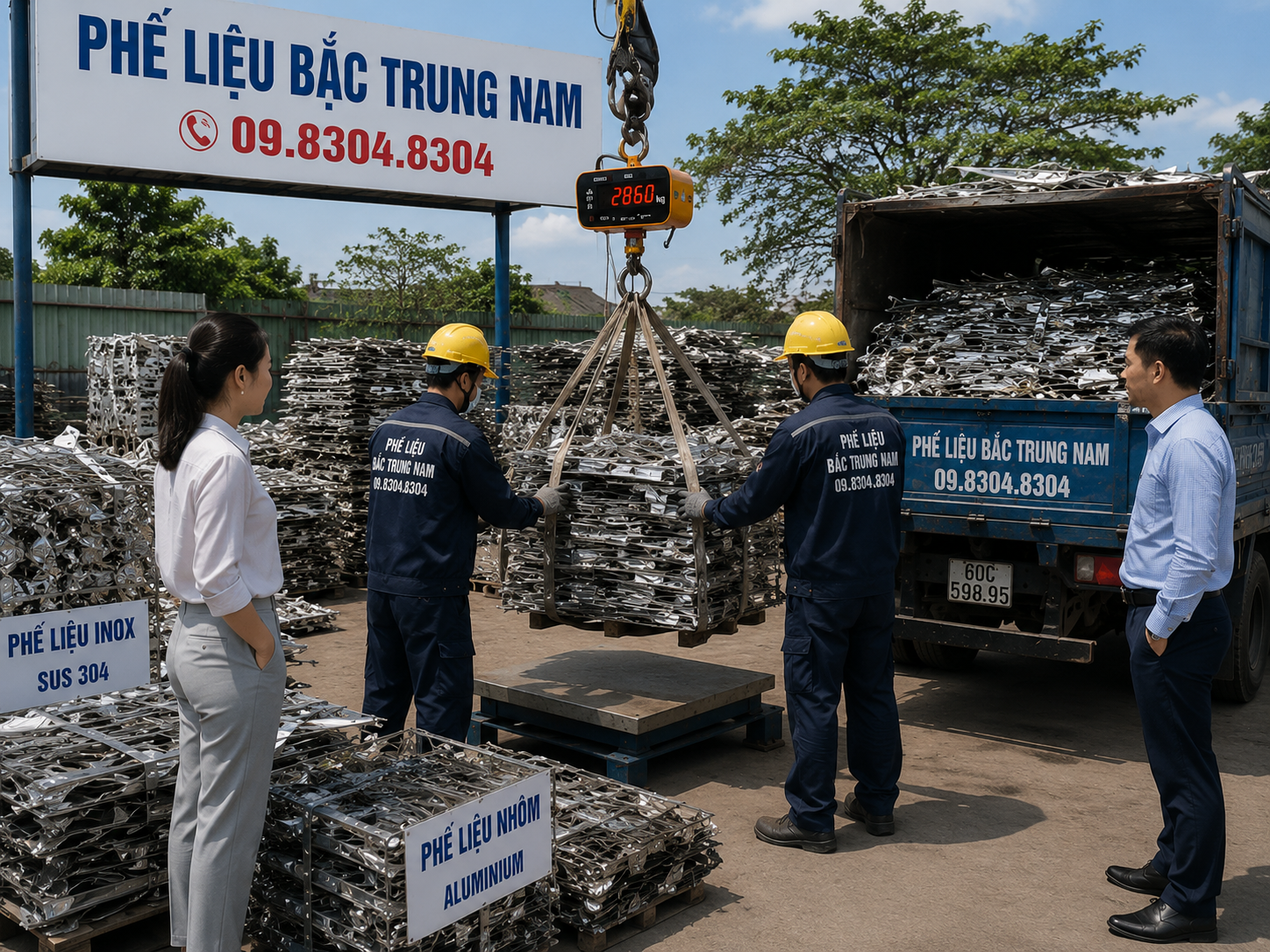 Sự minh bạch trong quá trình cân đo là yếu tố cốt lõi giúp Bắc Trung Nam giữ vững niềm tin với đối tác.