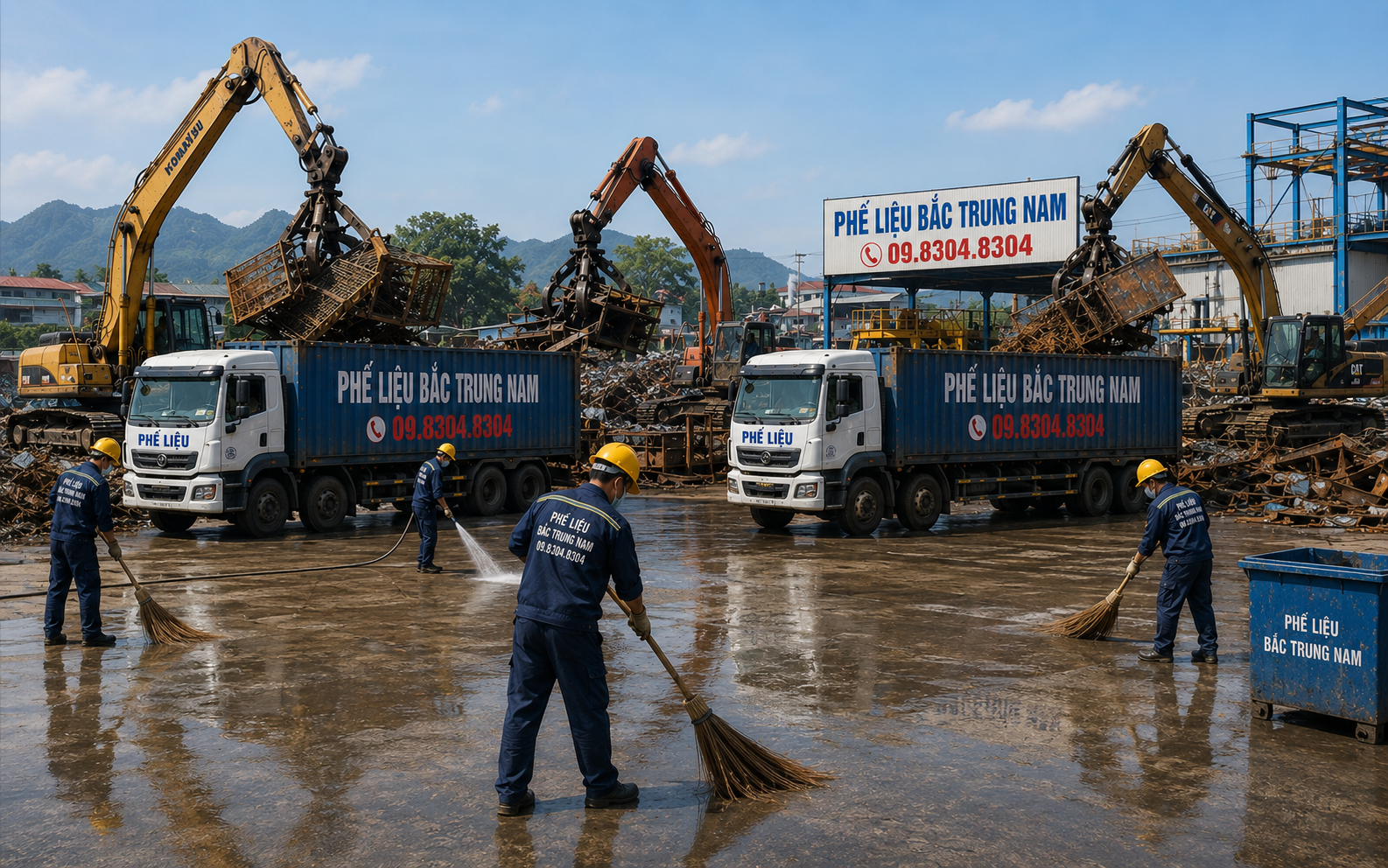 thu mua phế liệu tận nơi giá cao